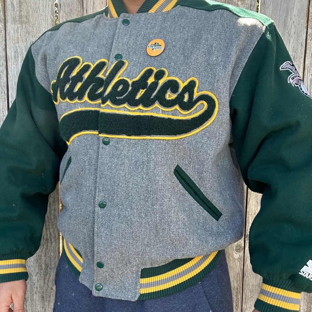 Vintage varsity letterman jacket